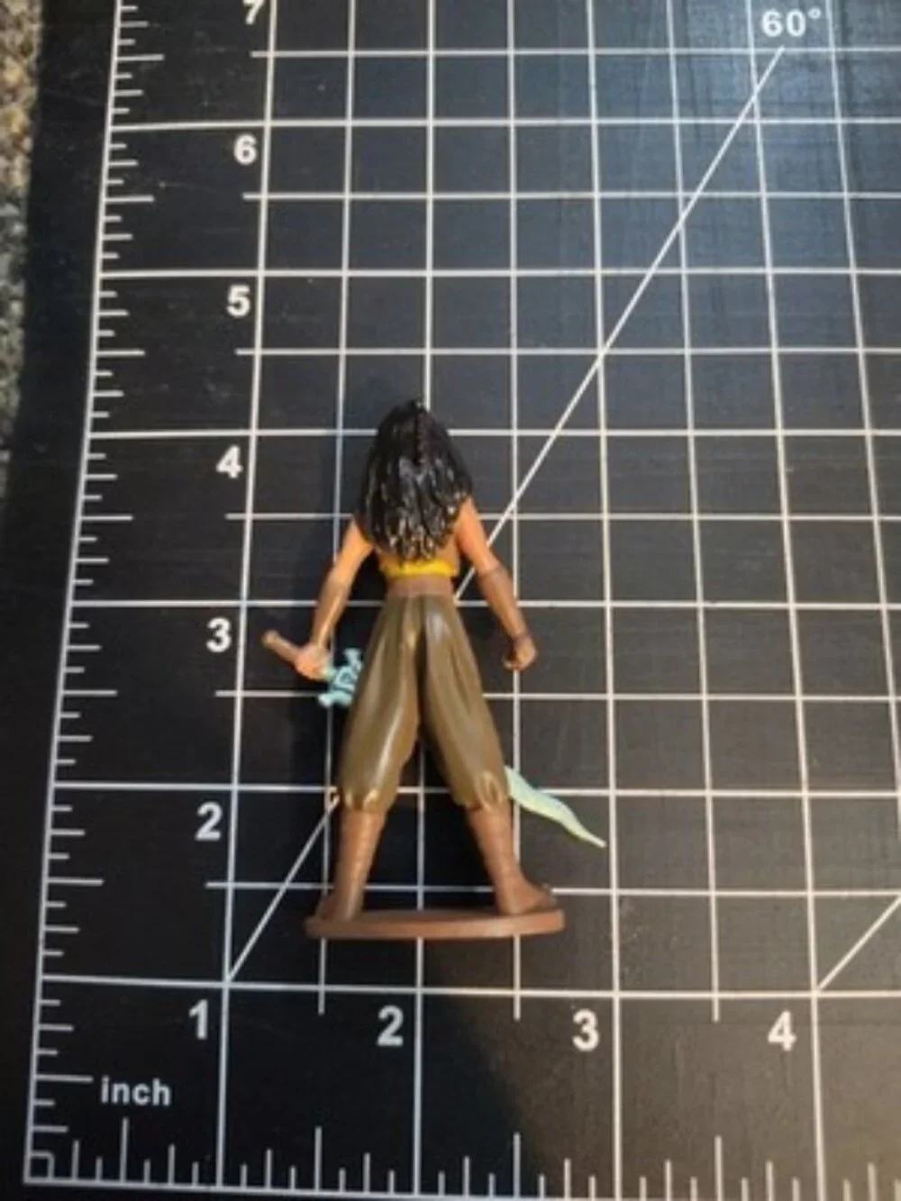 Raya and The Last Dragon Raya Cake Topper PVC Figure 2.75